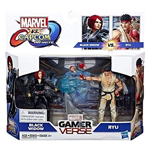 Marvel Gamerverse Vs. Capcom Black Widow Vs. Ryu 2-Pack 2 Marvel Gamerverse Vs. Capcom Black Widow Vs. Ryu 2-Pack