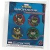 Toy Choo Choo Marvel Thor Ragnarok 4 Pack Magnets Thor, Hulk, Loki And Hela