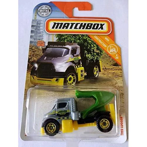 Toy Choo Choo Matchbox 2018 MBX Construction 4/20 - Tree Lugger 1 Toy Choo Choo Matchbox 2018 MBX Construction 4/20 - Tree Lugger