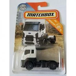 Toy Choo Choo Matchbox 2019 MBX Construction - '13 Ford Cargo (White)