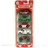 Toy Choo Choo Matchbox 2019 MBX Happy Holidays 5-Pack (1964 Austin Mini Cooper, 1965 Mustang GT, 1962 VW Beetle, Ford F-150 Lightning, MBX 4x4) Mattel