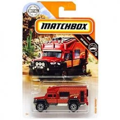 Matchbox 2019 MBX Off-Road Road Tripper (Camper) 70/100, Red