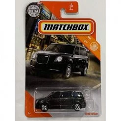 Toy Choo Choo Matchbox 2020 MBX City #6/100, LEVC-TX Taxi (Black)