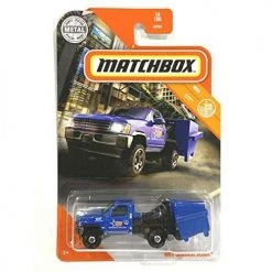 Toy Choo Choo Matchbox 2020 MBX City#10/100, MBX Garbage-Scout (Blue) Mattel