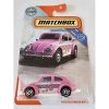 Toy Choo Choo Mattel Matchbox 2020 MBX Coastal 1962 Volkswagen Beetle, Pink 86/100