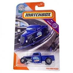 Toy Choo Choo Matchbox 2020 MBX Highway 51/100 - 1935 Ford Pickup (Blue) Mattel