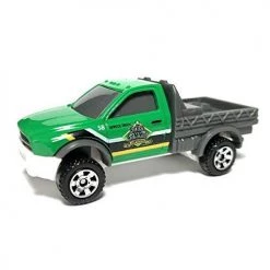 Toy Choo Choo Matchbox 2020 MBX Mountain 77/100 - Ram Work Truck (Green) Mattel