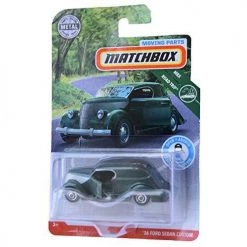 Toy Choo Choo Matchbox Moving Parts '36 Ford Sedan Custom Green 1:64 Scale Vehicle
