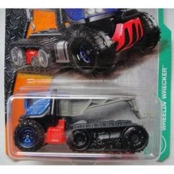 Toy Choo Choo Mattel MATCHBOX BLUE WHEELIN' WRECKER 99/125