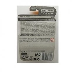 Toy Choo Choo Matchbox MBX Rescue RSQ-18 Tank 57/125