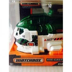 Toy Choo Choo Matchbox On A Mission 1:24 Die Cast Vehicle Cloud Chopper