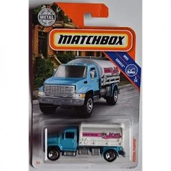 Toy Choo Choo Matchbox Service, Blue/White Petrol Pumper 2/20