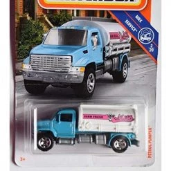 Toy Choo Choo Matchbox Service, Blue/White Petrol Pumper 2/20