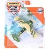 Toy Choo Choo Matchbox Sky Busters Biplane-A, Green And Tan