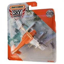 Toy Choo Choo Matchbox Sky Busters Sea Soarer 5/13, Orange With White Wings