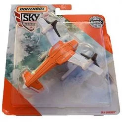 Toy Choo Choo Matchbox Sky Busters Sea Soarer 5/13, Orange With White Wings