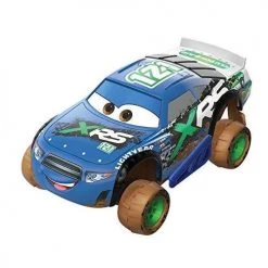 Toy Choo Choo Mattel Disney Pixar Cars XRS Mud Racing Dino Draftsky Vehicle 155 Scale Die-Casts, Real Suspensions, Off-Road, Dirt-Splashed Design, All-Terrain Wheels, Ages 3 And Up