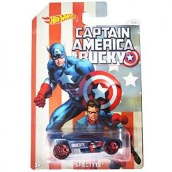 Toy Choo Choo Mattel Hot Wheels Captain America & Bucky - Spectyte 7/8 By