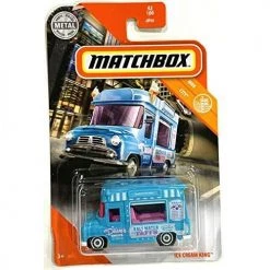 Toy Choo Choo MB Matchbox Ice Cream K1ng 43/100 (Baby Blue) Mattel