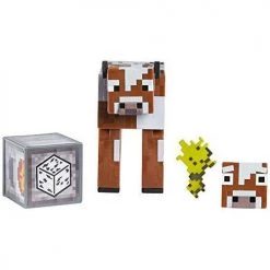Toy Choo Choo Minecraft 3.25" Cow, Multi (GLC67)