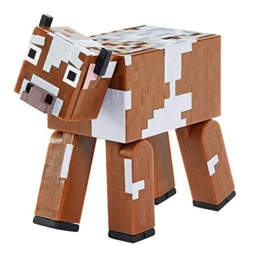 Toy Choo Choo Minecraft 3.25" Cow, Multi (GLC67) 4 Toy Choo Choo Minecraft 3.25" Cow, Multi (GLC67)