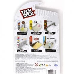 Spin Master Tech Deck Fingerboards TD Street Hits Curved Curb And Flip Skateboards Odyssey Quattro Complete Deck