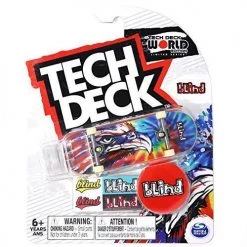 Spin Master Tech Deck World Edition Limited Series Blind Skateboards Eagle Tag Tie Dye Complete Deck