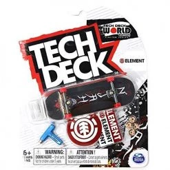 Spin Master Tech Deck World Edition Limited Series Element Skateboards Rare Nyjah Huston Kemono Gold Complete Deck