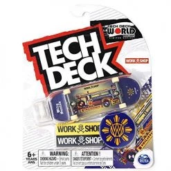 Spin Master Tech Deck World Editon Limited Series Workshop Skateboard Co Willy Santos Jeepney Complete Deck