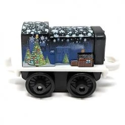 Toy Choo Choo Fisher-Price Thomas & Friends Mini Train Christmas Diesel 2 Inch Scale Engine