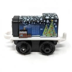 Toy Choo Choo Fisher-Price Thomas & Friends Mini Train Christmas Diesel 2 Inch Scale Engine