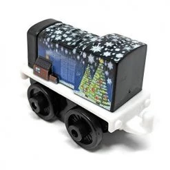 Toy Choo Choo Fisher-Price Thomas & Friends Mini Train Christmas Diesel 2 Inch Scale Engine