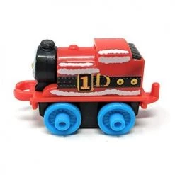 Toy Choo Choo Thomas & Friends Mini Train Christmas Santa Claus Thomas 2 Inch Scale Engine