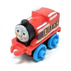 Toy Choo Choo Thomas & Friends Mini Train Christmas Santa Claus Thomas 2 Inch Scale Engine