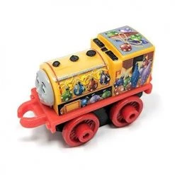 Toy Choo Choo Fisher-Price Thomas & Friends Minis Holiday Christmas Ben With Ornaments 2 Inch Scale Mini Train Engine - Loose