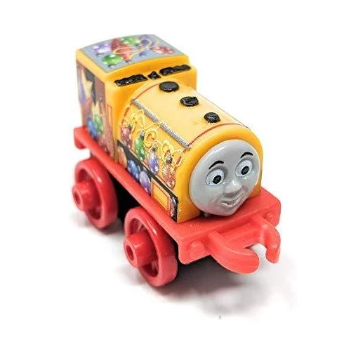Toy Choo Choo Fisher-Price Thomas & Friends Minis Holiday Christmas Ben With Ornaments 2 Inch Scale Mini Train Engine - Loose 4 Toy Choo Choo Fisher-Price Thomas & Friends Minis Holiday Christmas Ben With Ornaments 2 Inch Scale Mini Train Engine - Loose