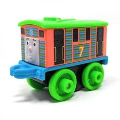Toy Choo Choo Thomas & Friends Mini Train Neon Toby 2 Inch Scale Engine Fisher-Price