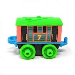 Toy Choo Choo Thomas & Friends Mini Train Neon Toby 2 Inch Scale Engine Fisher-Price