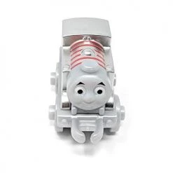 Toy Choo Choo Fisher-Price Thomas & Friends Mini Train Special Edition Metallic Platinum Thomas 2 Inch Scale Engine