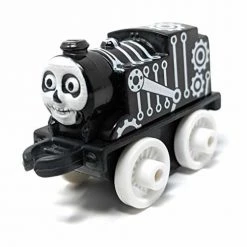 Toy Choo Choo Thomas & Friends Mini Train Spooky Skeleton Thomas 2 Inch Scale Engine Fisher-Price