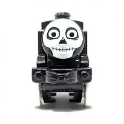 Toy Choo Choo Thomas & Friends Mini Train Spooky Skeleton Thomas 2 Inch Scale Engine Fisher-Price