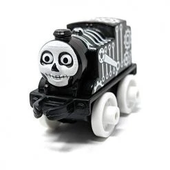 Toy Choo Choo Thomas & Friends Mini Train Spooky Skeleton Thomas 2 Inch Scale Engine Fisher-Price