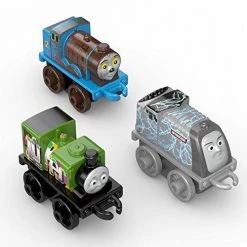Fisher-Price Thomas & Friends MINIS Spooky Edward, Electrified Spencer Graffiti Luke Mini Train Engine 3 Pack 6 Fisher-Price Thomas & Friends MINIS Spooky Edward, Electrified Spencer Graffiti Luke Mini Train Engine 3 Pack