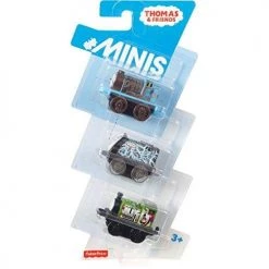 Fisher-Price Thomas & Friends MINIS Spooky Edward, Electrified Spencer Graffiti Luke Mini Train Engine 3 Pack 7 Fisher-Price Thomas & Friends MINIS Spooky Edward, Electrified Spencer Graffiti Luke Mini Train Engine 3 Pack