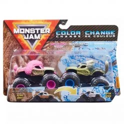Monster Jam Color Change Monster Mutt Poodle & Husky Trucks Spin Master