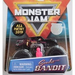 Spin Master Monster Jam Scarlet Bandit Monster Truck 1:64 Danger Divas - Truck Figure & Poster 20105549
