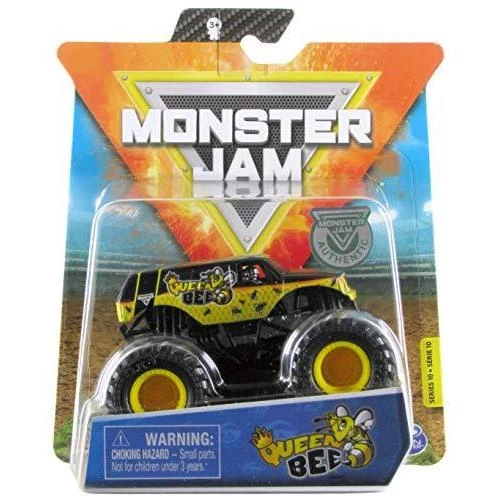 Monster Jam Danger Divas Queen Bee 1:64 Diecast Monster Truck With Wristband By Spin Master 1 Monster Jam Danger Divas Queen Bee 1:64 Diecast Monster Truck With Wristband By Spin Master