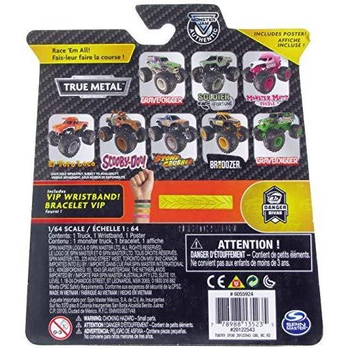 Monster Jam Danger Divas Queen Bee 1:64 Diecast Monster Truck With Wristband By Spin Master 2 Monster Jam Danger Divas Queen Bee 1:64 Diecast Monster Truck With Wristband By Spin Master