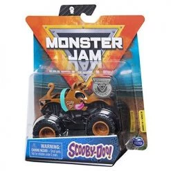 Monster Jam Ruff Crowd Scooby-Doo 1:64 Diecast Monster Truck With Wristband 2020 Spin Master