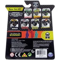 Toy Choo Choo Monster Jam MJ 2019 SM Overcast Megalodon 1:64 Scale Spin Master